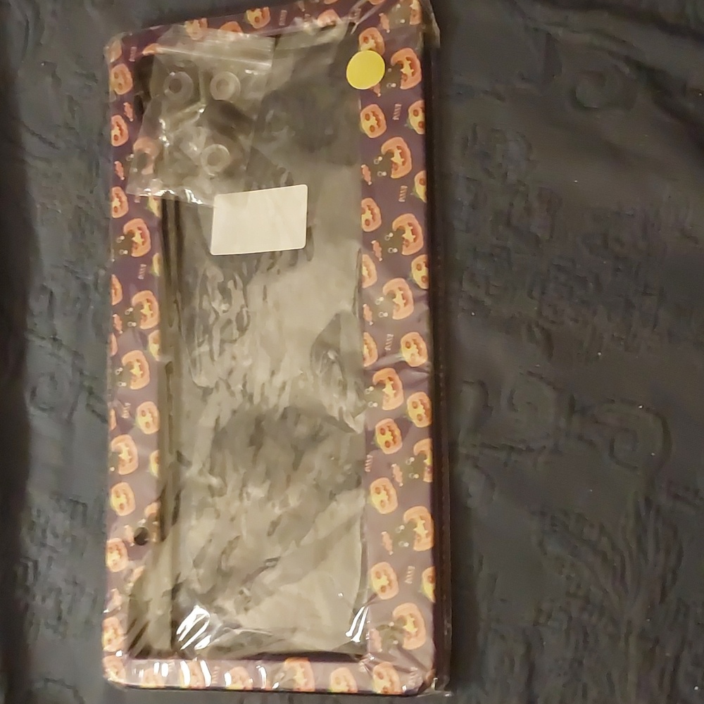 Halloween license plate cover